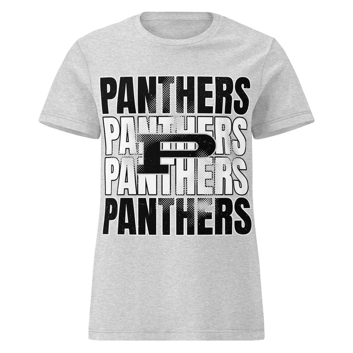 Permian High School Panthers Women's Grey SoftStyle T-shirt 233