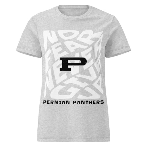 Permian High School Panthers Women's Grey SoftStyle T-shirt 236