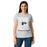 Young lady wearing Permian High School Panthers Women's Grey SoftStyle T-shirt 236