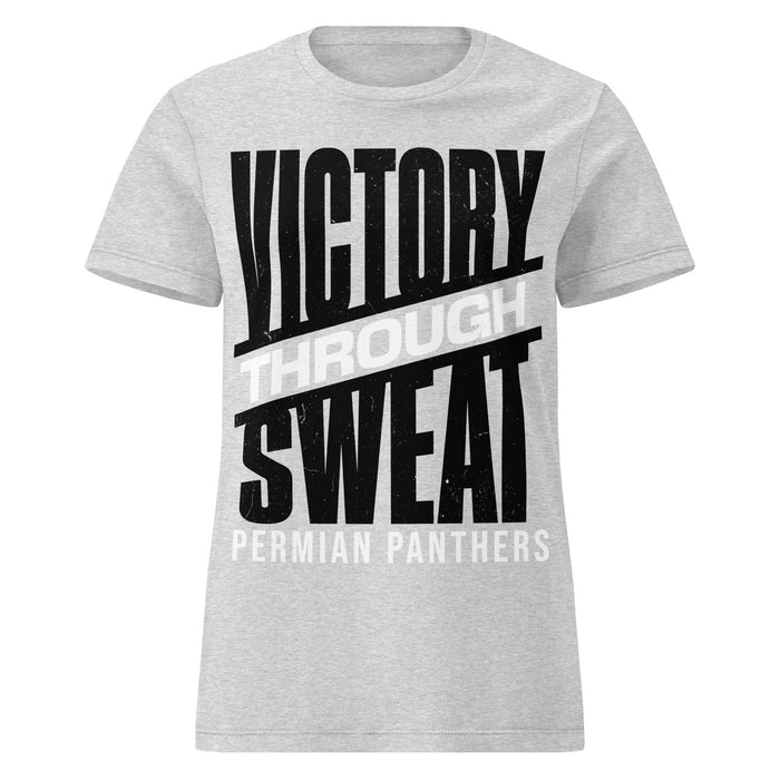 Permian High School Panthers Women's Grey SoftStyle T-shirt 241