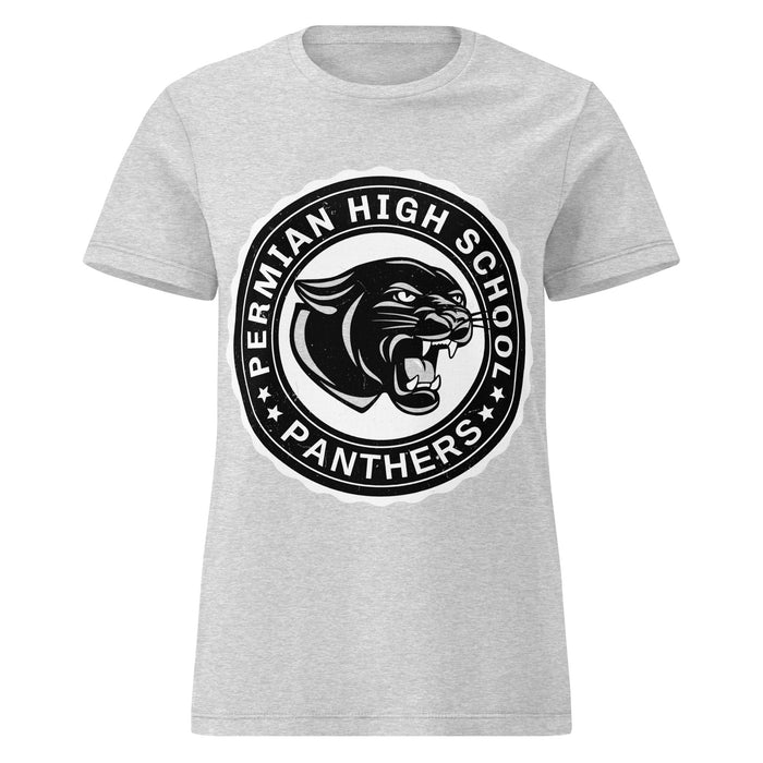 Permian High School Panthers Women's Grey SoftStyle T-shirt 216