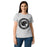 Front view of Permian High School Panthers Women's Grey SoftStyle T-shirt 216