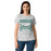 Front view of Reagan High School Rattlers Women's Grey SoftStyle T-shirt 237
