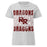 Round Rock High School Dragons Women's Grey SoftStyle T-shirt 233