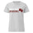 Round Rock High School Dragons Women's Grey SoftStyle T-shirt 200