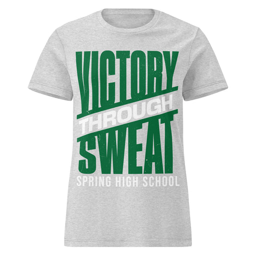 Spring High School Lions Women's Grey SoftStyle T-shirt 241