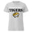 Tomball West High School Tigers Women's Grey SoftStyle T-shirt 017