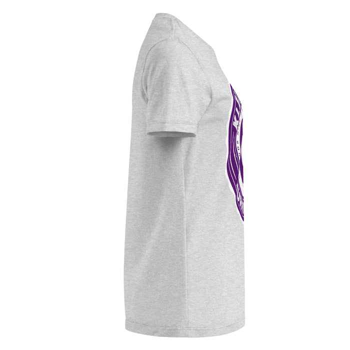Side view of Klein Cain High School Hurricanes Women's Sport Grey SoftStyle T-shirt 216