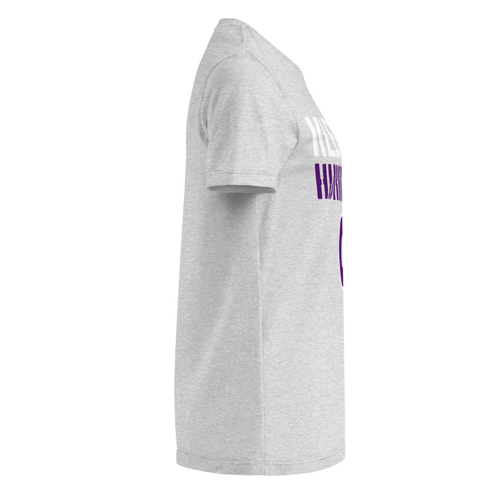 Side view of Klein Cain High School Hurricanes Women's Sport Grey SoftStyle T-shirt 017