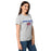 Side view of Oak Ridge High School War Eagles Women's Grey SoftStyle T-shirt 017
