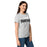 Side view of Permian High School Panthers Women's Grey SoftStyle T-shirt 234