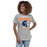 Young lady wearing Seven Lakes High School Spartans Grey Women's T-shirt 213