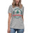 The Woodlands High School Highlanders Athletic Grey Women's T-shirt 209