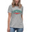 The Woodlands High School Highlanders Athletic Grey Women's T-shirt 009