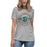 The Woodlands High School Highlanders Athletic Grey Women's T-shirt 220