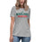 The Woodlands High School Highlanders Athletic Grey Women's T-shirt 021