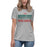 The Woodlands High School Highlanders Athletic Grey Women's T-shirt 024