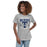 Woman wearing Tomball Memorial High School Wildcats Women's Grey T-shirt 204