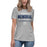 Tomball Memorial High School Wildcats Women's Grey T-shirt 003