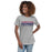 Woman wearing Tompkins High School Falcons Women's Grey T-shirt 024