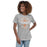 Woman wearing United High School Longhorns Women's Grey T-shirt 218