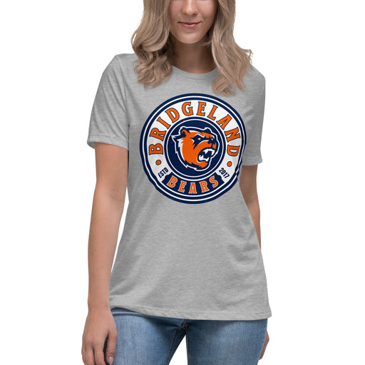 Bridgeland High School Bears Women's Grey T-shirt 220