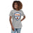 Woman wearing Bridgeland High School Bears Women's Grey T-shirt 225