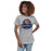 Woman wearing Bridgeland High School Bears Women's Grey T-shirt 219
