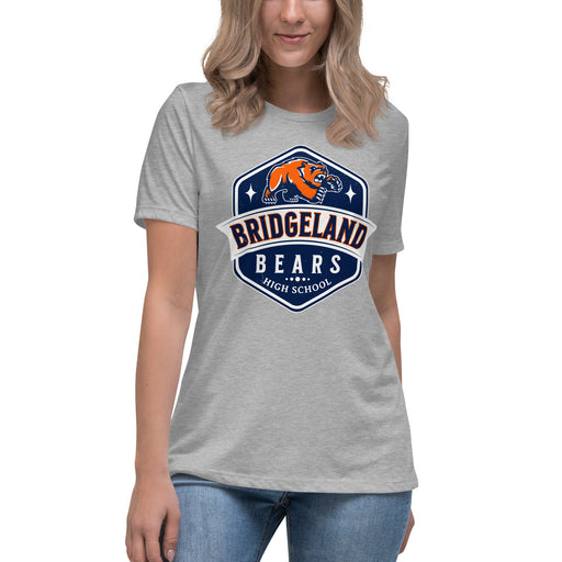 Bridgeland High School Bears Women's Grey T-shirt 209