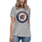 Bridgeland High School Bears Women's Grey T-shirt 216