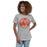 Woman wearing Caney Creek High School Panthers Women's Grey T-shirt 220