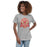 Woman wearing Caney Creek High School Panthers Women's Grey T-shirt 212