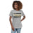 Woman wearing Conroe High School Tigers Women's Athletic Heather Grey T-shirt 098