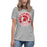 Cypress Lakes High School Spartans Heather Grey Women's T-shirt 220