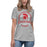 Cypress Lakes High School Spartans Heather Grey Women's T-shirt 206