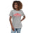Woman wearing Cypress Lakes High School Spartans Heather Grey Women's T-shirt 009