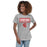 Woman wearing Cypress Lakes High School Spartans Heather Grey Women's T-shirt 049