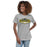Woman wearing Cypress Ranch High School Mustangs Women's Heather Grey T-shirt 009
