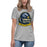 Cypress Ranch High School Mustangs Women's Heather Grey T-shirt 219