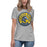 Cypress Ranch High School Mustangs Women's Heather Grey T-shirt 220
