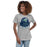 Woman wearing Cypress Ridge High School Rams Women's Heather Grey T-shirt 219