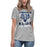 Cypress Ridge High School Rams Women's Heather Grey T-shirt 205