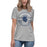 Cypress Ridge High School Rams Women's Heather Grey T-shirt 201