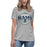 Cypress Ridge High School Rams Women's Heather Grey T-shirt 211