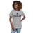 Woman wearing Dekaney High School Wildcats Heather Grey Women's T-shirt 233