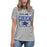 Dekaney High School Wildcats Heather Grey Women's T-shirt 001
