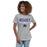 Woman wearing Dekaney High School Wildcats Heather Grey Women's T-shirt 017