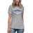 Dekaney High School Wildcats Heather Grey Women's T-shirt 009