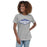 Woman wearing Dekaney High School Wildcats Heather Grey Women's T-shirt 009