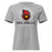 Del Valle High School Cardinals Women's Heather Grey T-shirt 226